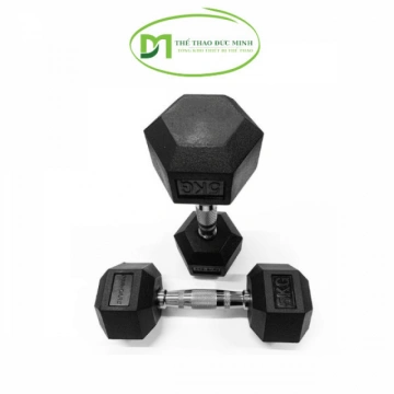 Tạ tay cao su lục giác