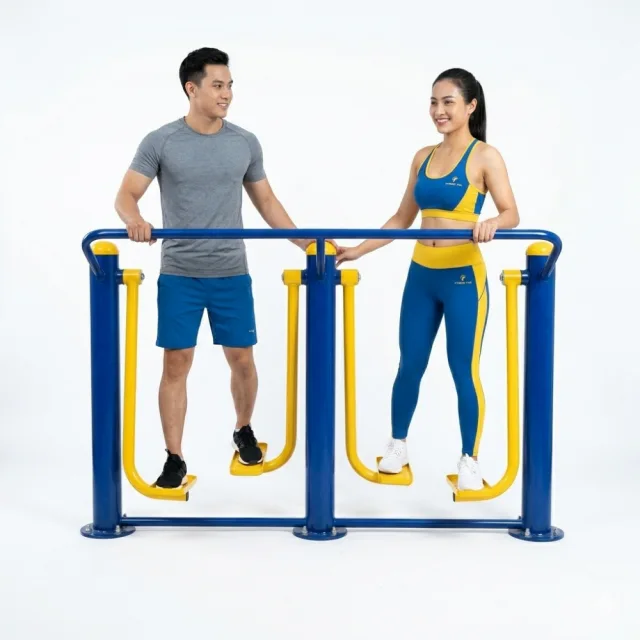 Máy đi bộ trên không đôi ngoài trời