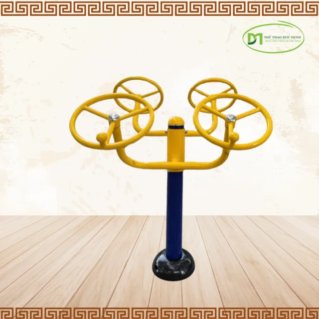 Máy tập tay vai đôi ngoài trời