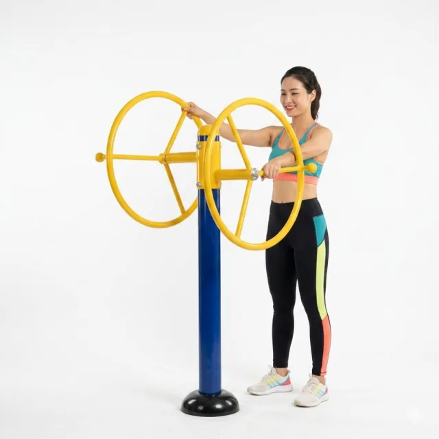 Máy tập tay vai đơn ngoài trời